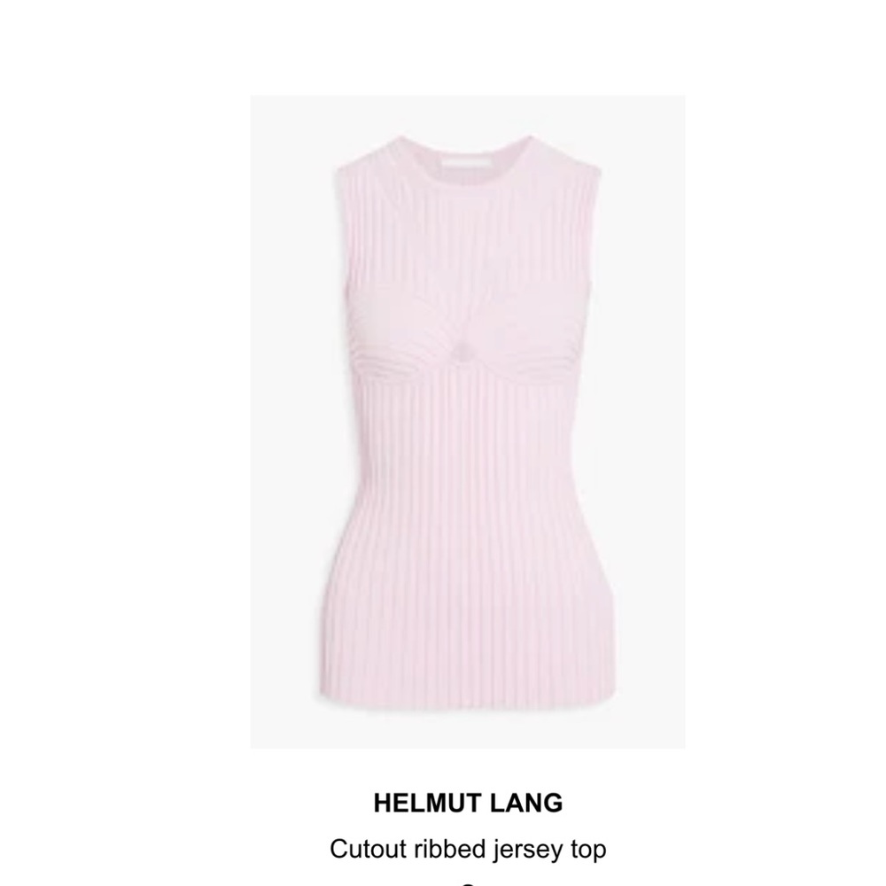 Helmut lang pink shirt